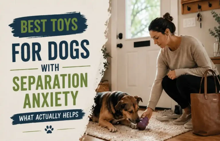 Best toys for dogs with separation anxiety helping a dog stay calm during departures
