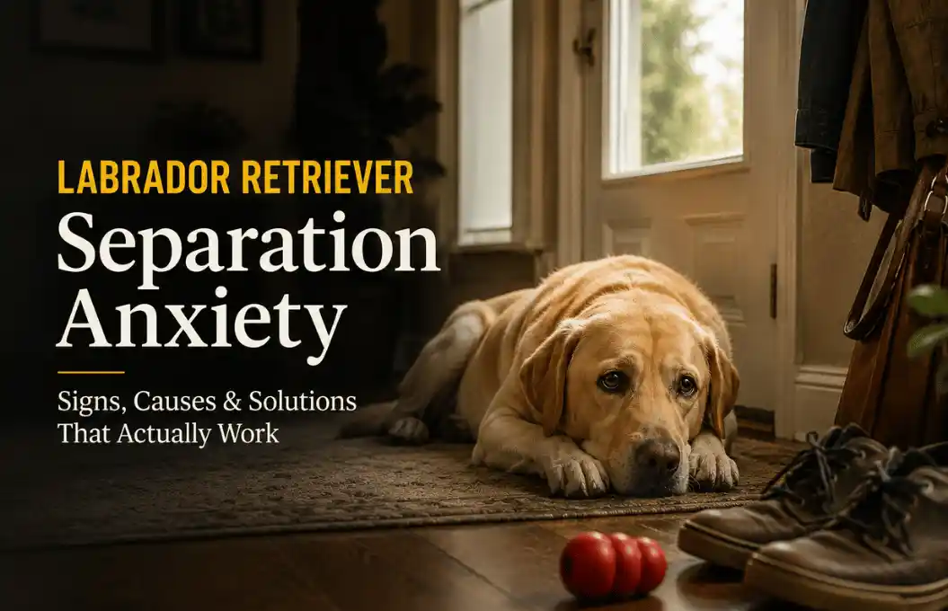 Labrador Separation Anxiety in Labrador Retrievers: Signs, Causes & Solutions That Actually Work